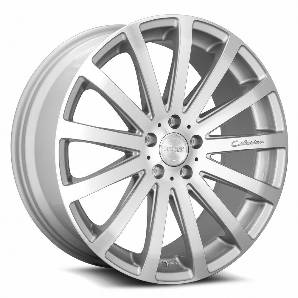 MRR HR9, 19x8.5, 5x114.3, ET35, CB73.1, Silver Machined Face