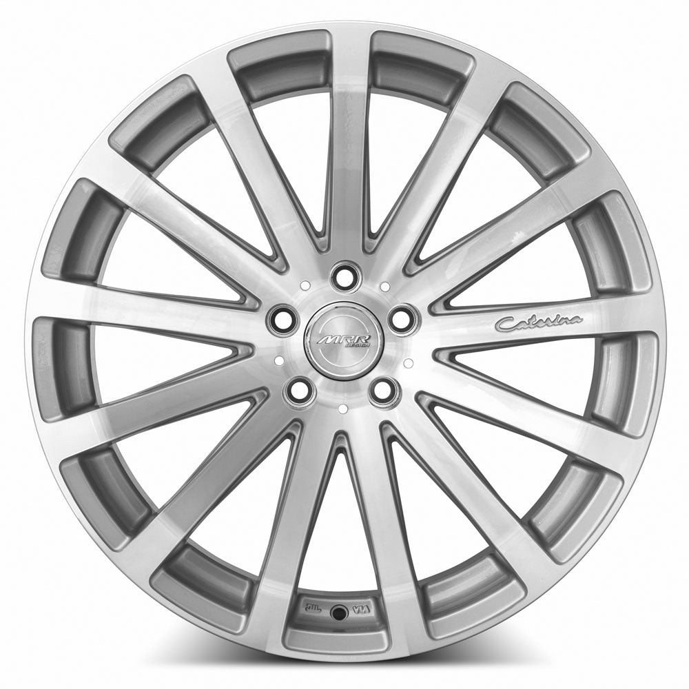 MRR HR9, 20x9.5, 5x114.3, ET20, CB73.1, Silver Machined Face