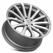 MRR HR9, 20x9.5, 5x114.3, ET20, CB73.1, Silver Machined Face