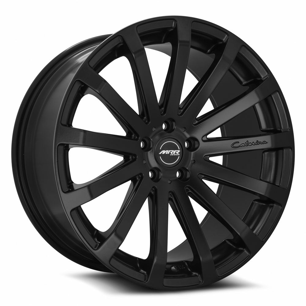 MRR HR9, 19x9.5, 5x120, ET20, CB72.6, Matte Black