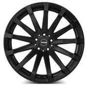MRR HR9, 19x9.5, 5x100 to 5x120.7, ET20 to 45, CB66.6 to 74.1, Matte Black