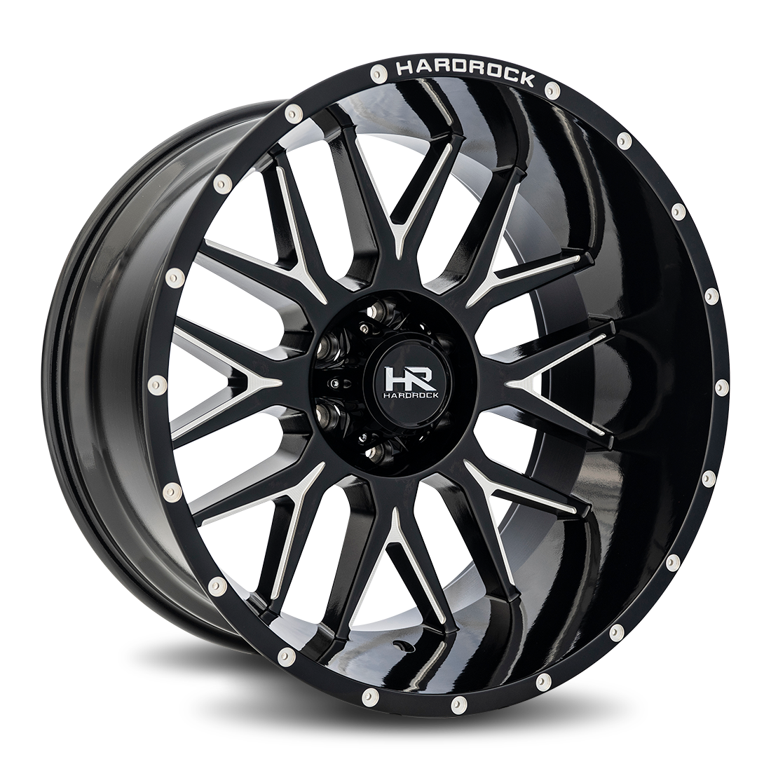 Hardrock Offroad Affliction XPosed, 22x12, 5x150, ET-44, CB110.3, Gloss Black Milled