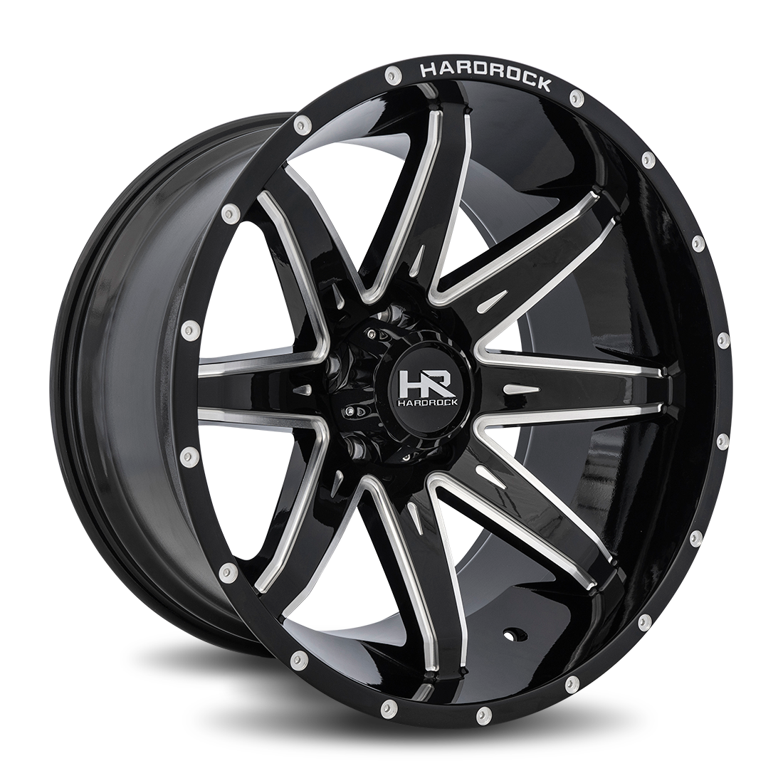 Hardrock Offroad Painkiller XPosed, 22x10, 6x139.7, ET-25, CB108, Gloss Black Milled