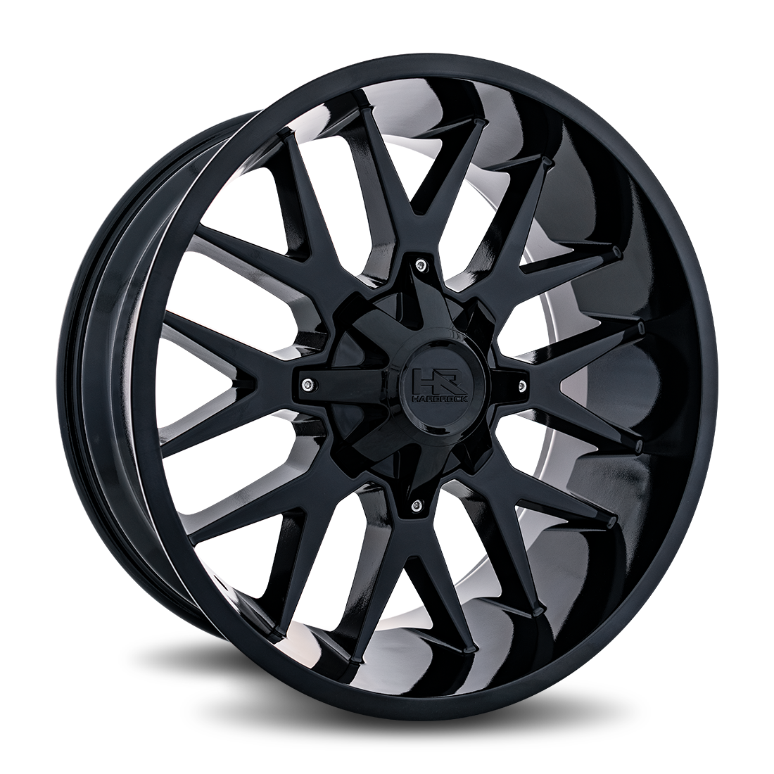 Hardrock Offroad Affliction, 22x10, 8x165.1, ET-19, CB125.2, Gloss Black