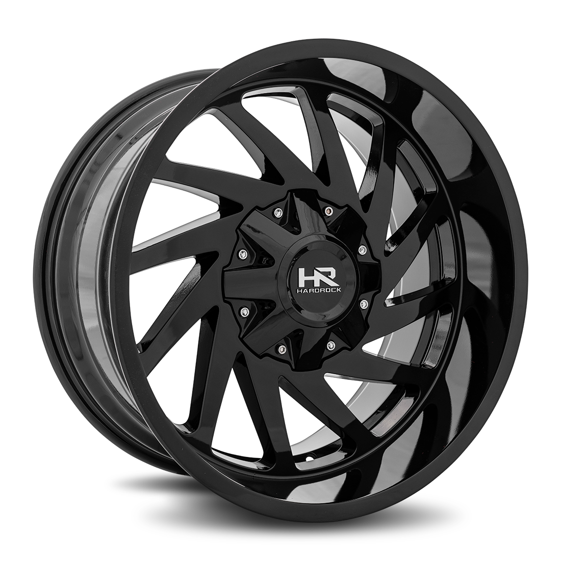 Hardrock Offroad Crusher, 20x10, 8x170, ET-19, CB125.2, Gloss Black