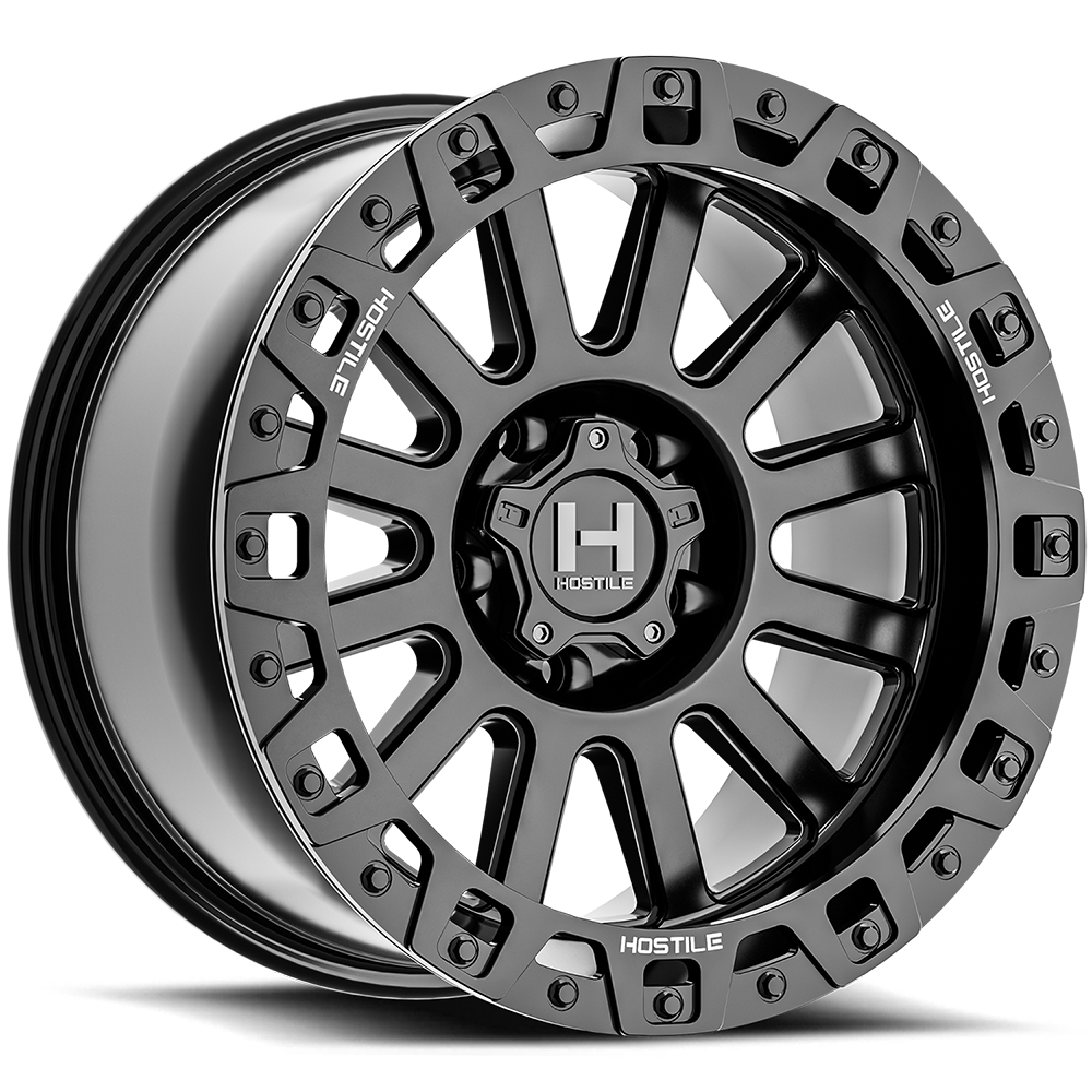 Hostile Dominator (Baja Series) 18x9, 5x127, ET0, CB78.1, Asphalt - H139-1890512750SA