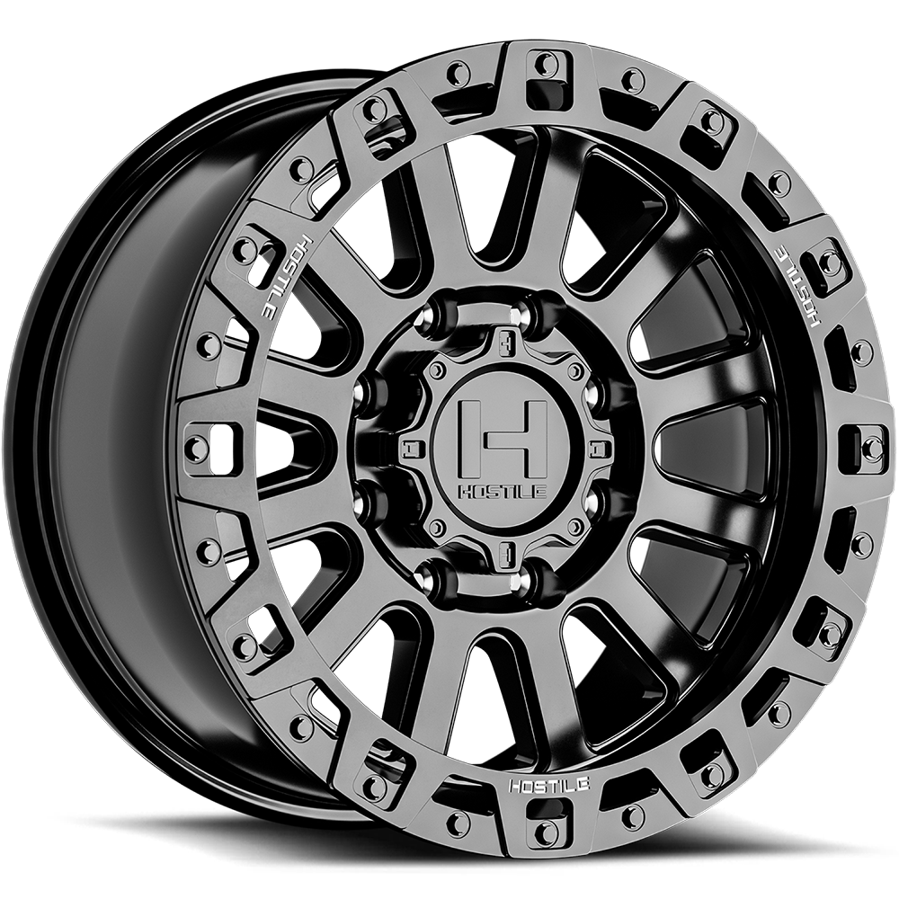 Hostile Dominator (Baja Series) 17x9, 8x170, ET0, CB125.2, Asphalt - H139-1790817050SA