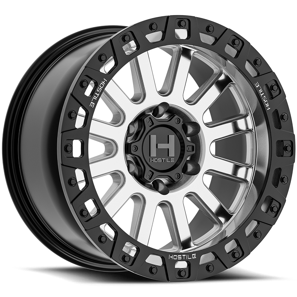 Hostile Dominator (Baja Series) 18x9, 6x139.7, ET0, CB106.1, Machined - H139-1890655050M