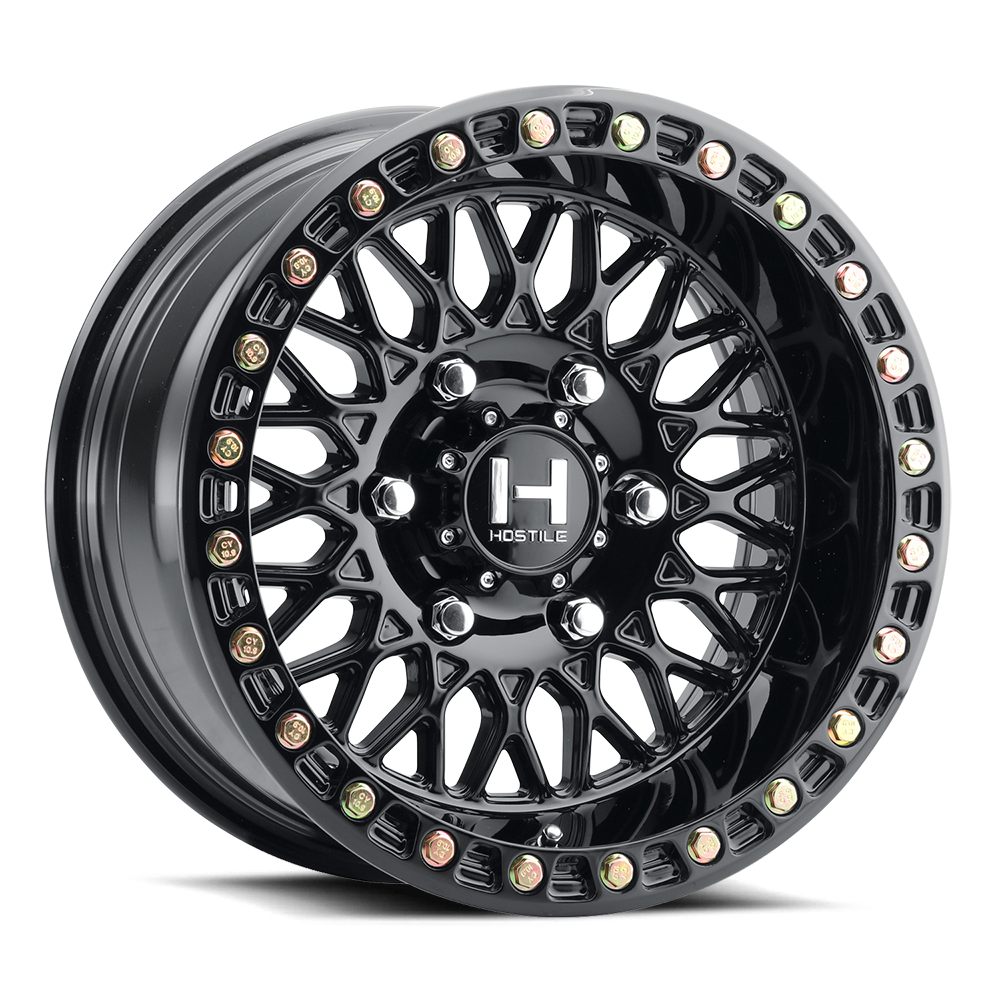 Hostile (UTV) Jackal, 15x10, 6x139.7, ET0, CB96, Asphalt (Gloss)
