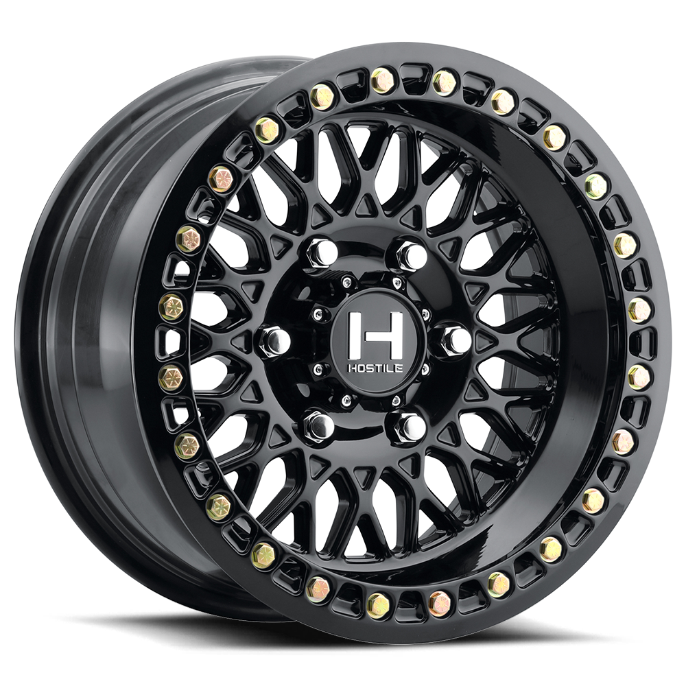 Hostile (UTV) Jackal-Beadlock, 15x8, 6x139.7, ET0, CB96, Asphalt (Satin)