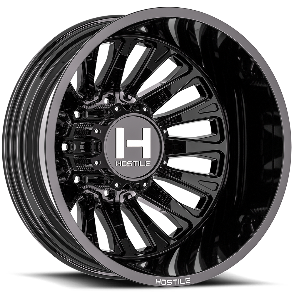 Hostile Ghost (Dually Series) 20x8.25, 8x165.1, ET-201, CB121.6, Asphalt - H404-20828165-201SA
