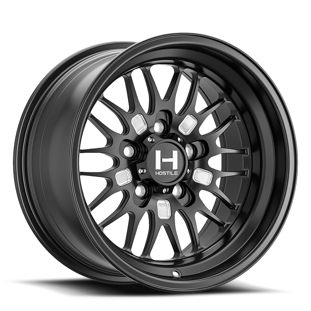 Hostile (UTV Forged) Outlaw, 15x10, 5x114, ET0, CB79.4, Blade Cut (Gloss)