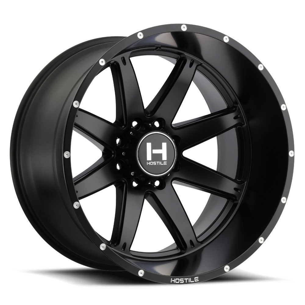 Hostile Alpha (Truck Series) 20x10, 8x165.1, ET-19, CB125.2, Asphalt - H109-2010816547BB