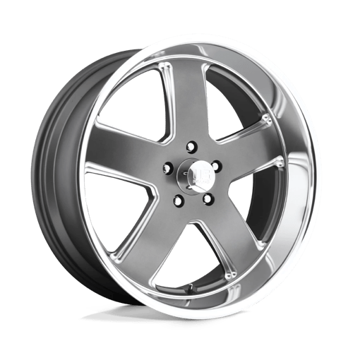 US Mag 1PC U118 HUSTLER, 20X9.5, 5X127, ET1, CB78.1, MATTE GUN METAL