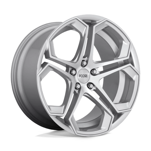Foose 1PC F170 IMPALA, 20X10.5, 5X115, ET20, CB71.5, GLOSS SILVER MACHINED