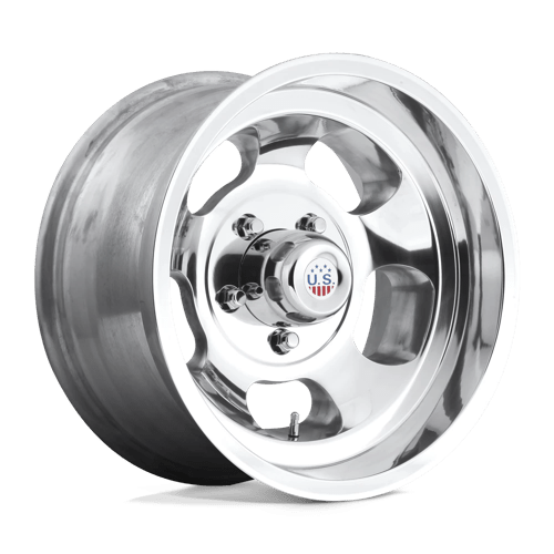 US Mag 1PC U101 INDY, 15X9, 5X139.7, ET-12, CB108, HIGH LUSTER POLISHED