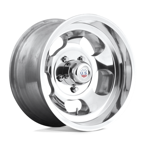 US Mag 1PC U101 INDY, 17X9, 5X139.7, ET-37, CB108, HIGH LUSTER POLISHED