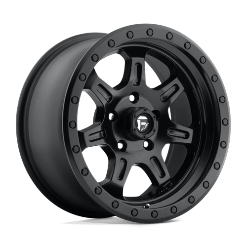 Fuel 1PC D572 JM2, 17X8.5, 6X139.7, ET7, CB108, MATTE BLACK