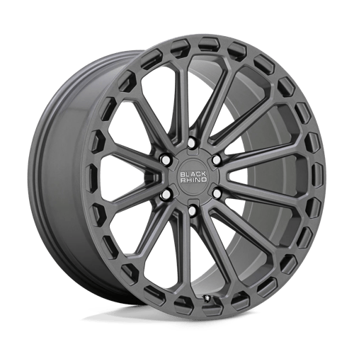 Black Rhino Hard Alloys KAIZEN, 20X9.5, 6X4.5, ET18, CB76.1, MATTE GUNMETAL 2095KZN186114G76