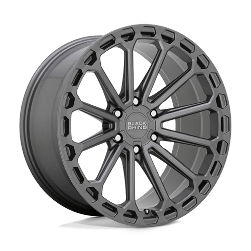 Black Rhino Hard Alloys KAIZEN, 17X9.5, 6X4.5, ET18, CB76.1, MATTE GUNMETAL 1795KZN186114G76