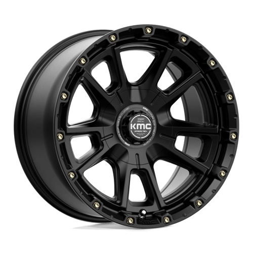 KMC KM100 SYNC, 17X9, 6X135/6X139.7, ET0, CB106.1, SATIN BLACK