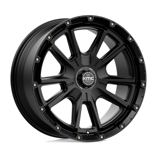 KMC KM100 SYNC, 20X9, 6X114.3/6X139.7, ET18, CB78.1, SATIN BLACK
