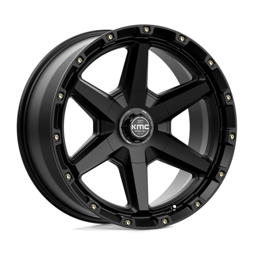 KMC KM101 TEMPO, 20X9, 6X135/6X139.7, ET0, CB106.1, SATIN BLACK