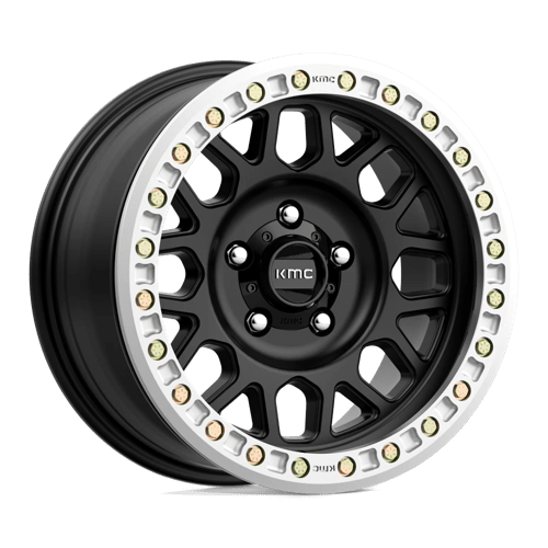 KMC KM234 GRENADE DESERT BEADLOCK, 20X9, 5X127, ET-12, CB71.5, SATIN BLACK
