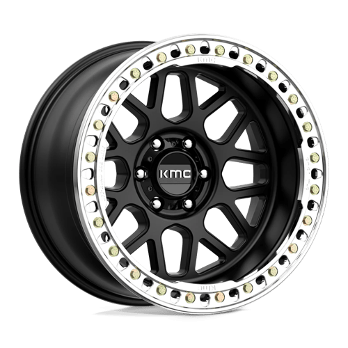 KMC KM235 GRENADE CRAWL BEADLOCK, 20X10, 6X139.7, ET-48, CB108, SATIN BLACK