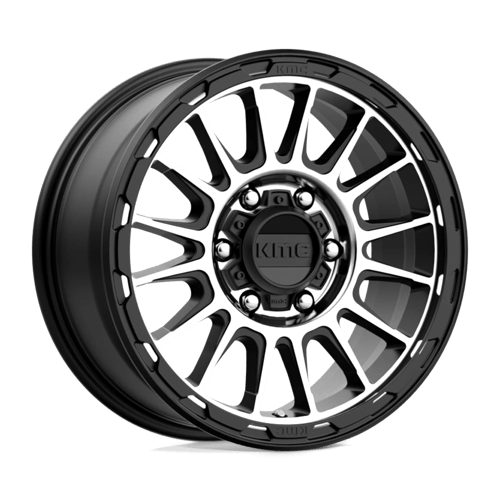 KMC KM542 IMPACT, 16X8, 6X139.7, ET0, CB106.1, SATIN BLACK MACHINED