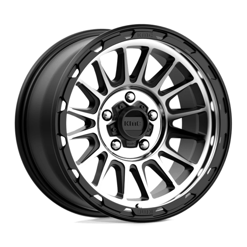 KMC KM542 IMPACT, 17X8.5, 5X127, ET0, CB71.5, SATIN BLACK MACHINED