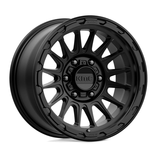 KMC KM542 IMPACT, 17X8.5, 6X139.7, ET0, CB106.1, SATIN BLACK