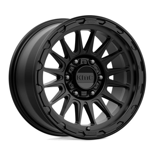 KMC KM542 IMPACT, 17X9, 6X139.7, ET18, CB106.1, SATIN BLACK