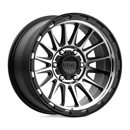 KMC KM542 IMPACT, 18X9, 6X139.7, ET0, CB106.1, SATIN BLACK MACHINED