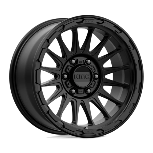 KMC KM542 IMPACT, 18X9, 6X139.7, ET0, CB106.1, SATIN BLACK