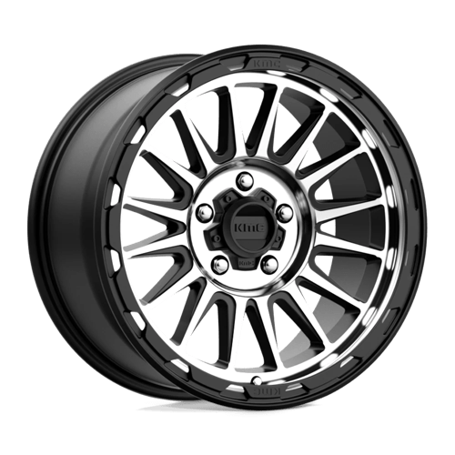 KMC KM542 IMPACT, 18X9, 5X127, ET18, CB71.5, SATIN BLACK MACHINED