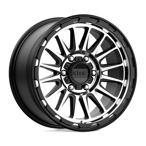 KMC KM542 IMPACT, 18X9, 6X139.7, ET18, CB106.1, SATIN BLACK MACHINED