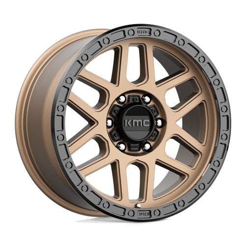 KMC KM544 MESA, 18X9, 6X4.5, ET18, CB66.06, MATTE BRONZE W/ BLACK LIP