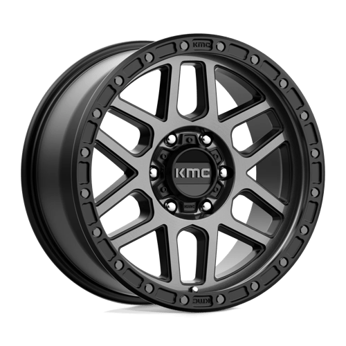 KMC KM544 MESA, 18X9, 6X139.7, ET18, CB106.1, SATIN BLACK W/ GRAY TINT