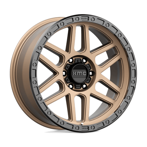 KMC KM544 MESA, 20X9, 6X139.7, ET0, CB106.1, MATTE BRONZE W/ BLACK LIP