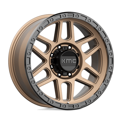 KMC KM544 MESA, 17X9, 8X165.1, ET-12, CB125.1, MATTE BRONZE W/ BLACK LIP