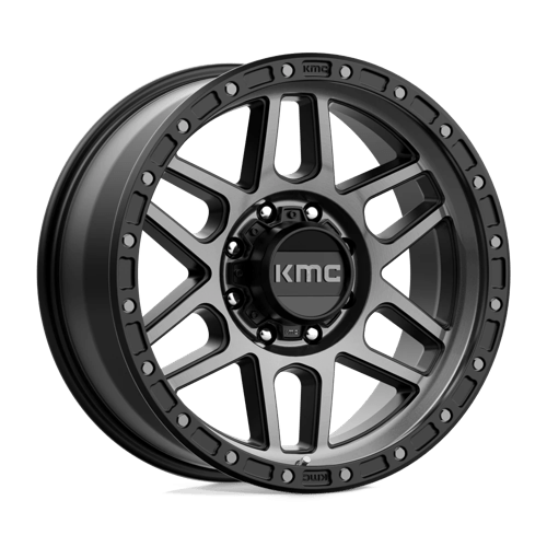 KMC KM544 MESA, 20X9, 8X170, ET0, CB125.1, SATIN BLACK W/ GRAY TINT