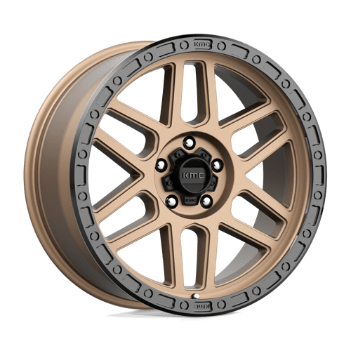 KMC KM544 MESA, 20X9, 5X127, ET18, CB71.5, MATTE BRONZE W/ BLACK LIP