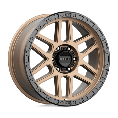KMC KM544 MESA, 17X9, 6X139.7, ET-12, CB106.1, MATTE BRONZE W/ BLACK LIP