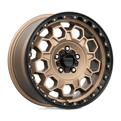 KMC KM545 TREK, 17X9, 5X127, ET-12, CB71.5, MATTE BRONZE W/ BLACK LIP
