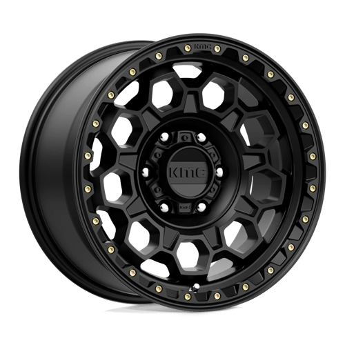 KMC KM545 TREK, 17X9, 6X139.7, ET0, CB106.1, SATIN BLACK