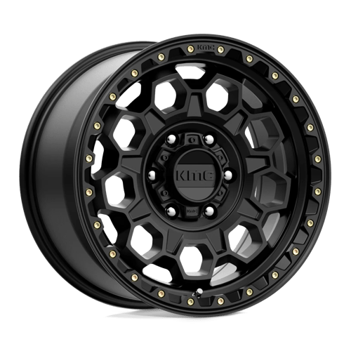 KMC KM545 TREK, 17X9, 6X139.7, ET18, CB106.1, SATIN BLACK