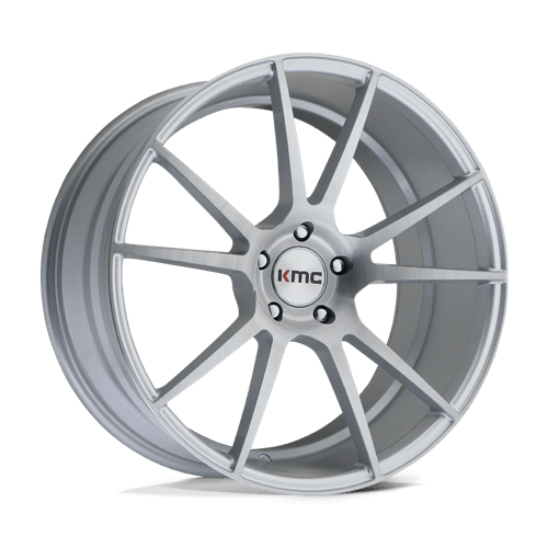 KMC KM709 FLUX, 20X10, 5X114.3, ET40, CB72.56, BRUSHED SILVER