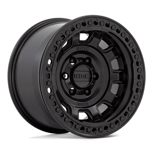 KMC KM236 TANK BEADLOCK, 17X9, 6X139.7, ET-15, CB108, SATIN BLACK