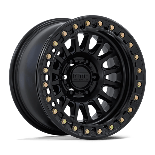 KMC KM239 IMPACT BEADLOCK, 17X9, 8X165.1, ET-38, CB125.1, MATTE BLACK